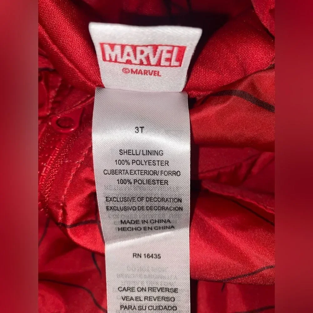 *NWT* Marvel Spider-Man 3T Windbreaker/Rain Coat